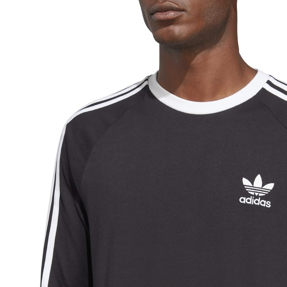 アディダス　オリジナルス　アディカラー　長袖　Tシャツ　ブラック　黒　Мサイズ Amazon.co.jp: adidas アディダスオリジナルス アディカラー